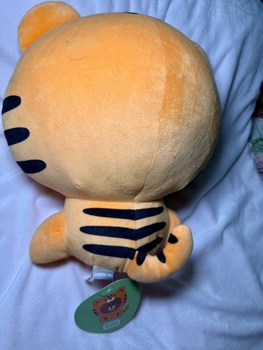 New LINE FRIENDS Jungle Brown - Taiga Brown 13" Licensed Plush W Tag - Picture 7 of 11