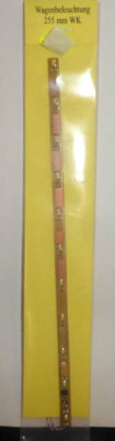 Kupa-Electronic LED-Innenbeleuchtung gelb 255 mm für TT, N, H0, etc.