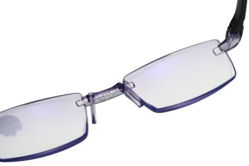 12 Pair Rimless Mens Blue Light Blocking Reading Glasses Anti Blue Light Readers - Picture 8 of 8