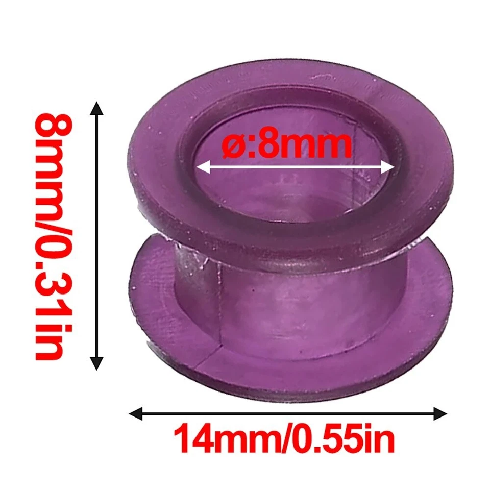 5Pc Replace Automatic Transmision Shift Shifter Cable Bushing For Hyundai Accent Foto 2 de 4