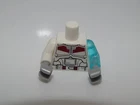 Lego Star Wars Jek-14  Torso Trans-Light Blue Arm with Lightning Bolts  A12