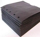 Black 6X6 Sewn paper bag scrapbook albums album 10 books