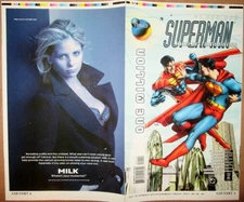 Superman One Million COVER PROOF ART Man of Tomorrow 1998 DC Production Art # 1M