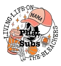 Sublimation Print Basketball Bleachers Ready To Press Heat Transfer