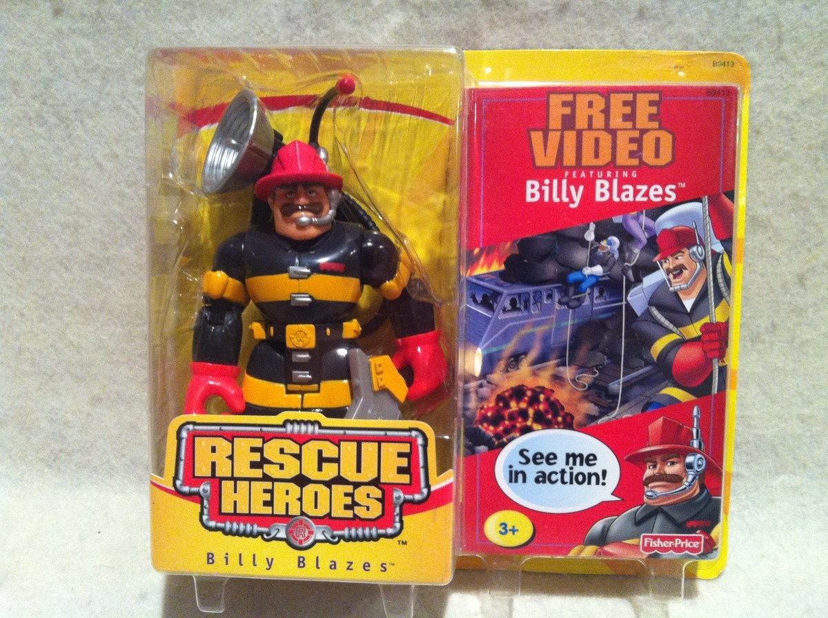 Rescue Heroes FireFighter Billy Blazes! FACTORY SEALED | eBay