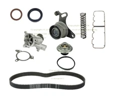 8pc Timing Belt Kit w/ Water Pump, Tensioner, Thermostat, Seals for BMW 325i/is