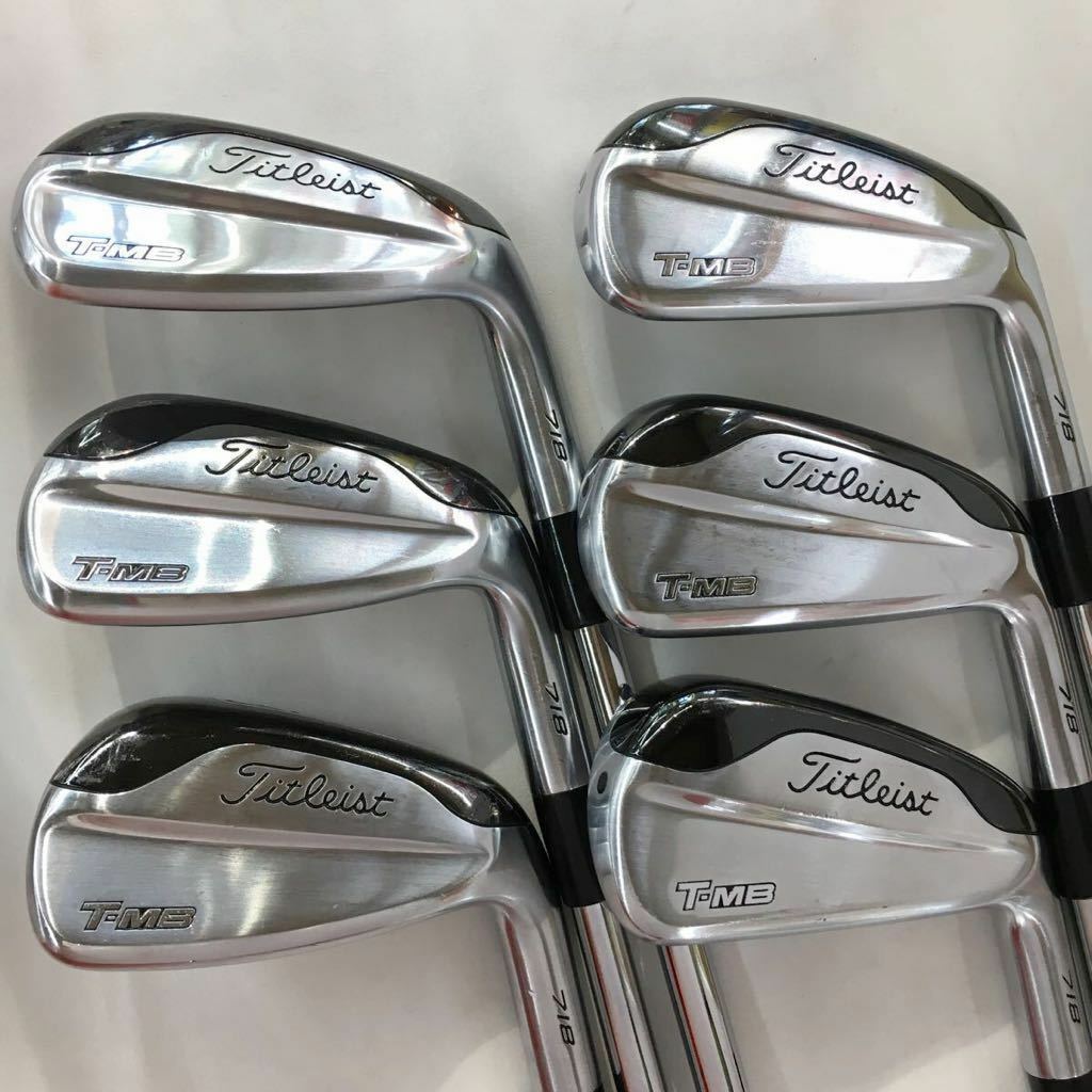 Golf Iron Set Titleist T-MB 718 Dynamic Gold AMT S200 6pcs 5 Golf Iron Set Titleist T-MB 718 Dynamic Gold AMT S200 6pcs 5