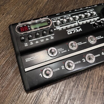 ギター zoom 7.1 ut Zoom Guitar Effects Shoes Console G7.1ut for sale online | eBay