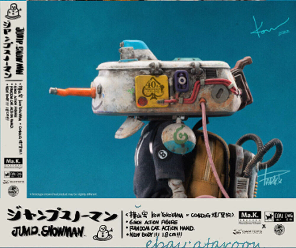 特撮 Snow Peace toy New DAMTOYS x COALDOG Kow Yokoyama Jump Snowman 1/12 Action