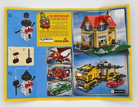 LEGO CREATOR 30008 & 30009 Snowman & Tree Complete w/instruc. & painted boxes