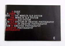 197296 Minolta SLR System Guide to MD Lenses and Other Accessories