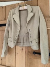 Distinctive Full Circle Beige Jacket Size Xs / 8