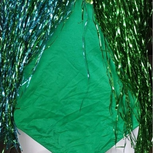Mardi Gras St. Patrick's Day Leotard Parade Dance Costume Celebration Vintage S - Picture 12 of 16