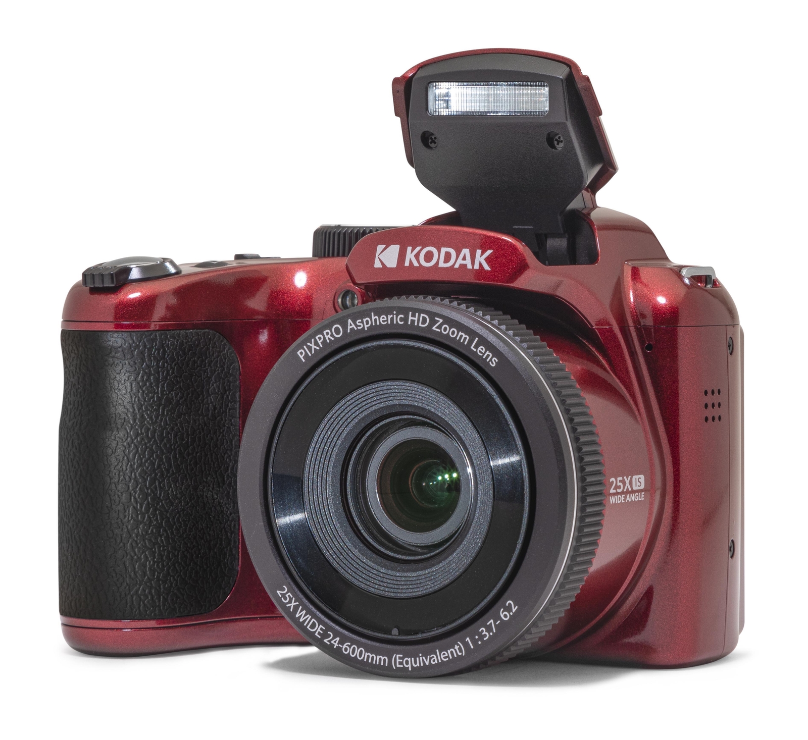 Kodak Pixpro AZ255 Astro Zoom 16 MP Kompaktkamera 25x Opt. Zoom (Rot