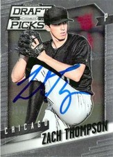 Zach Thompson signed Baseball Card (Rockies) 2014 Panini Prizm Draft Rookie #45