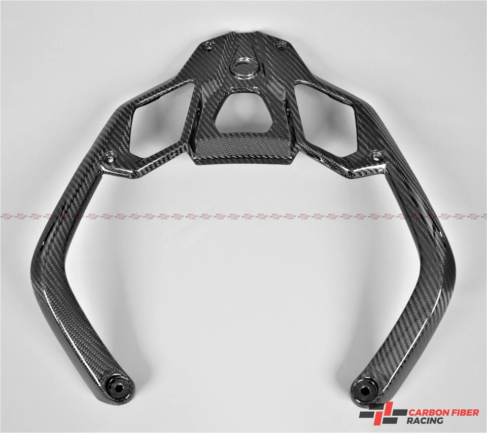 Carbon Fiber Passenger Handles for BMW R1200GS 12-18 R1250GS 19-21 ADV 13-20 - Image 4 of 4