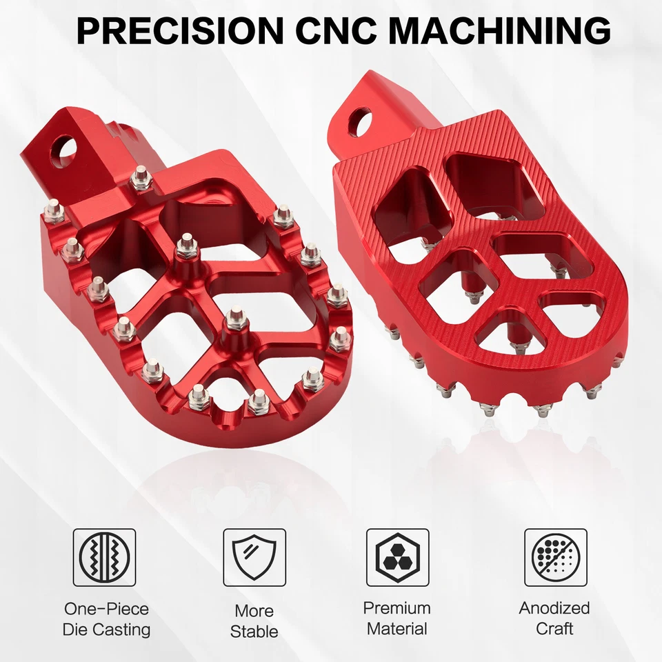 Reposapiés para moto de cross reposapiés para Honda CRF50 CRF70 CRF110 XR50 XR70 XR110 CT200U Foto 2 de 4