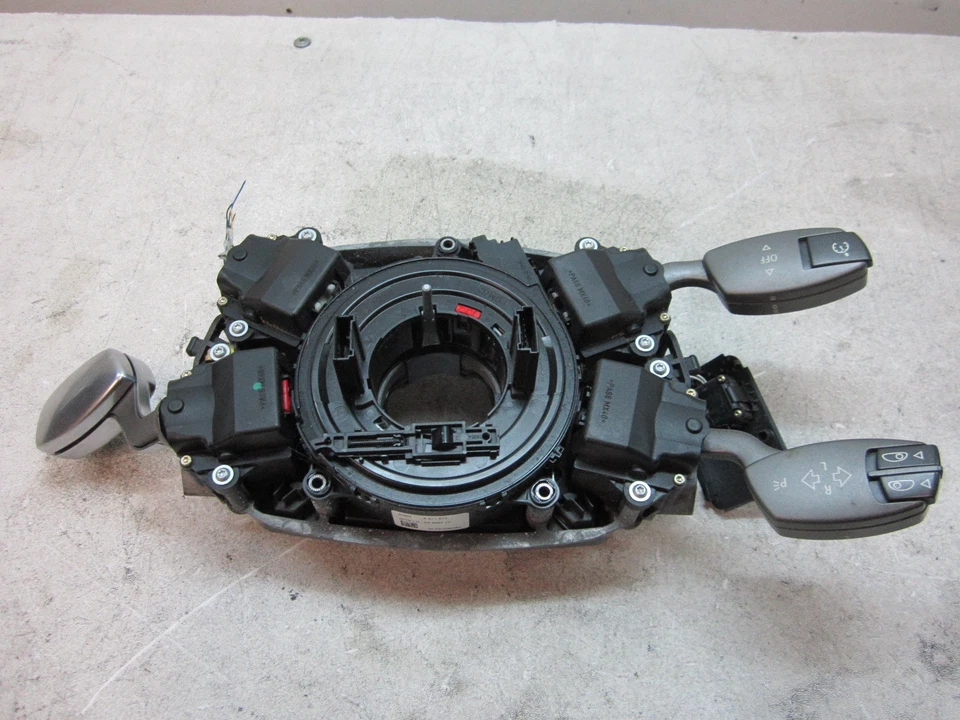 nn802139 BMW 745Li 2002 2004 2005 Steering Wheel Column Switch Unit Slip Ring - Image 2 of 4