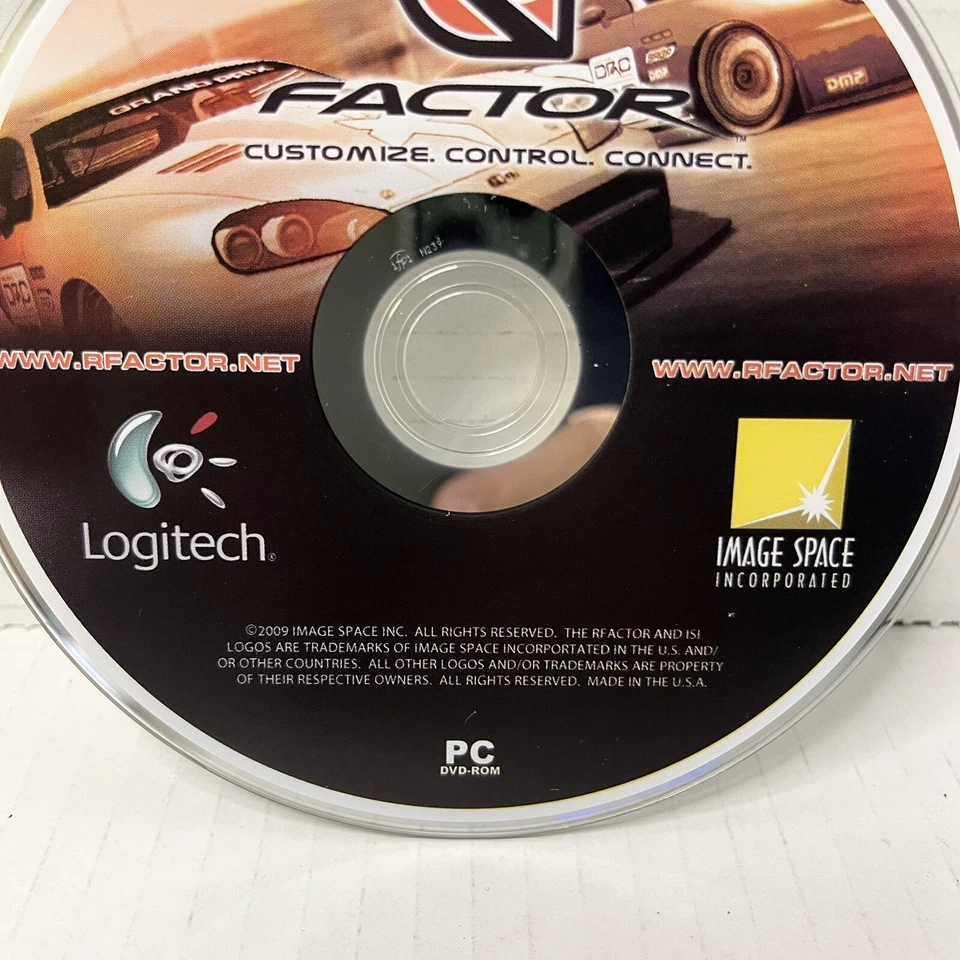 RFactor Customize control connect PC game 2009 Logitech - Image 2 of 3