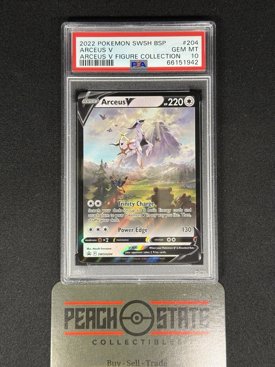 ポケモンカードゲーム Arceus V psa10 2022 POKEMON JPN S PROMO POKEMON LEGENDS: ARCEUS PRE-ORDER