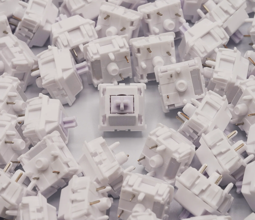 (x103) LUBED & FILMED Wuque Studio Morandi Linear Mechanical Keyboard Switches