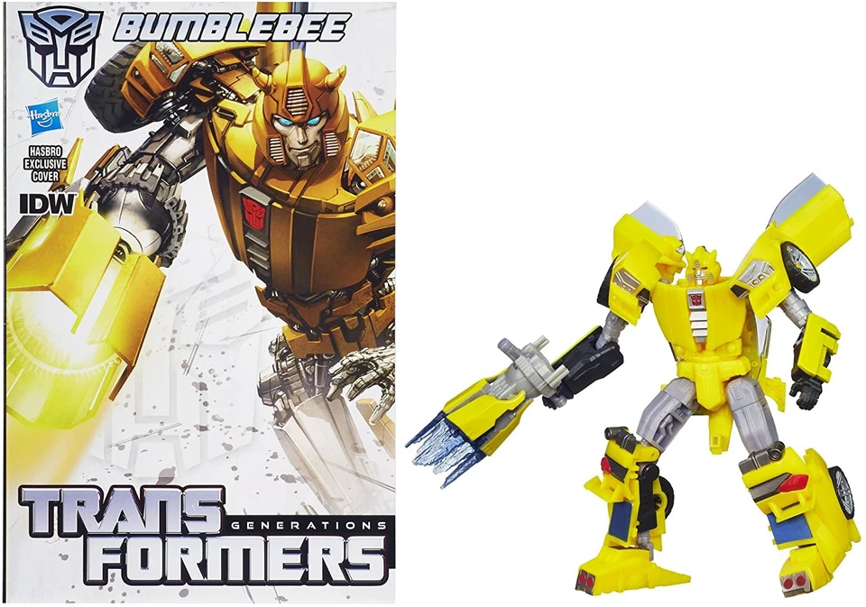Deluxe Class Bumblebee IDW Version | Transformers Generations Thrilling 30 - Image 4 of 4