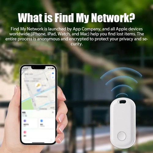 Smart Bluetooth GPS Tracker | Apple Find My APP | Blanco - Imagen 7 de 8