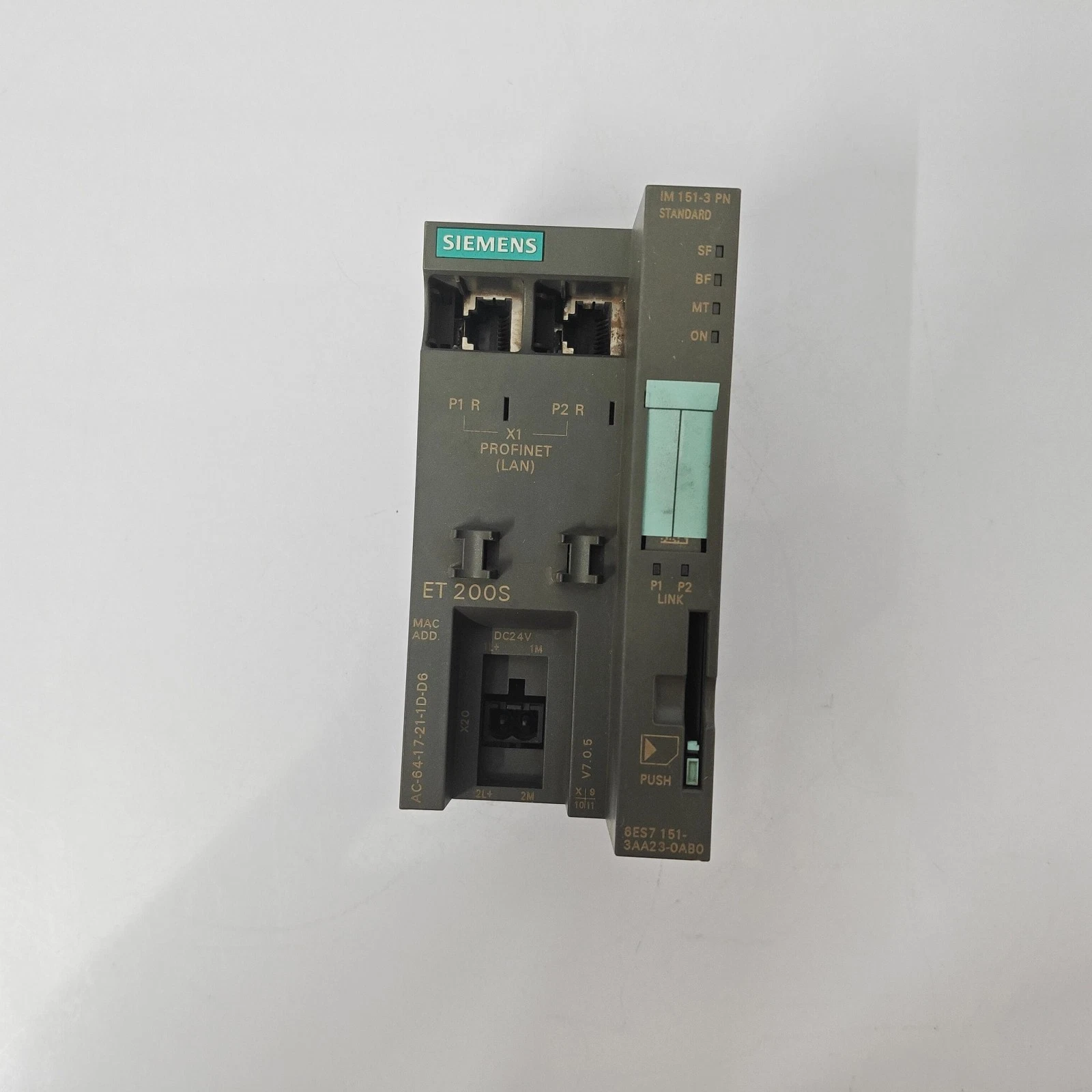SIEMENS 6ES7151-3AA23-0AB0 Used Working Industrial Spares Automation Module