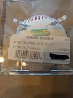 Buster Posey Signed Rawlings OML Baseball San Francisco Giants in Plastic Case