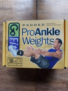 Go Fit 10# Pro Ankle Weights