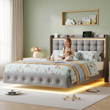Polsterbett 140x200cm Boxspringbett Doppelbet...