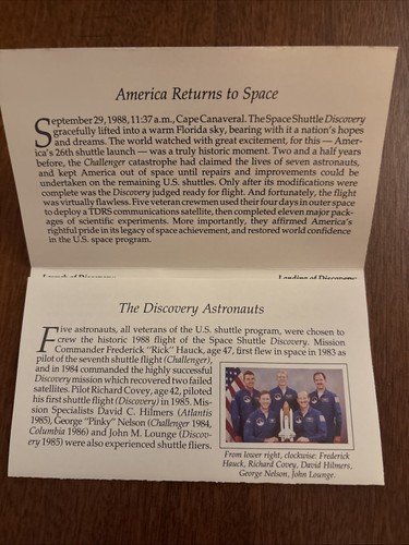 1988 Marshall Islands Space Shuttle Discovery $5 Commemorative Coin, Sealed, CoA - 第 2/5 張圖片
