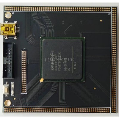 Spartan6 XC6SLX150T Core Board FPGA Development Board 5V/500mA Mini USB for ISE