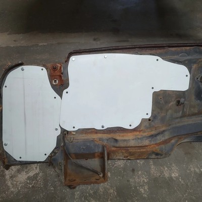 1963 1964 Cadillac A/C Block Off Plates