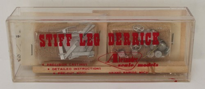 #ad Vintage Alexander Scale Models RS 514 HO Stiff Leg Derrick Craftsman Kit NIB $17.99