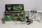 Star Wars 1983 Kenner ROTJ Speeder Bike in Box,Scout Trooper, Chief Chirpa Ewok