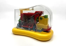 Swingline Acco Vintage 211XX Electric Stapler Clear Body Yellow Base