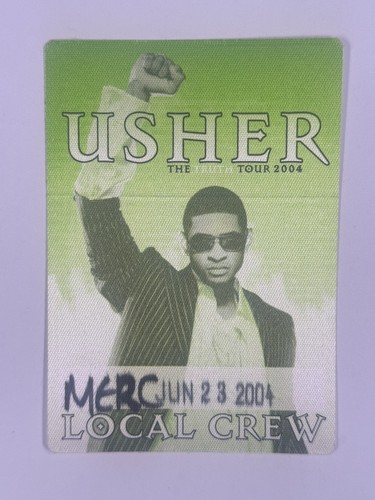 Usher Local Crew Pass Original The Truth Tour Manchester Evening News Arena 2004 - Picture 1 of 12