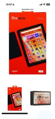 Amazon Kindle Fire HD 10 Tablet(13th Gen) 32GB WI-FI 10.1  Screen near MINT!