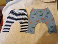 2pack Next Baby Trousers 0-3 Months One Pattern One Striped Excellent Condition