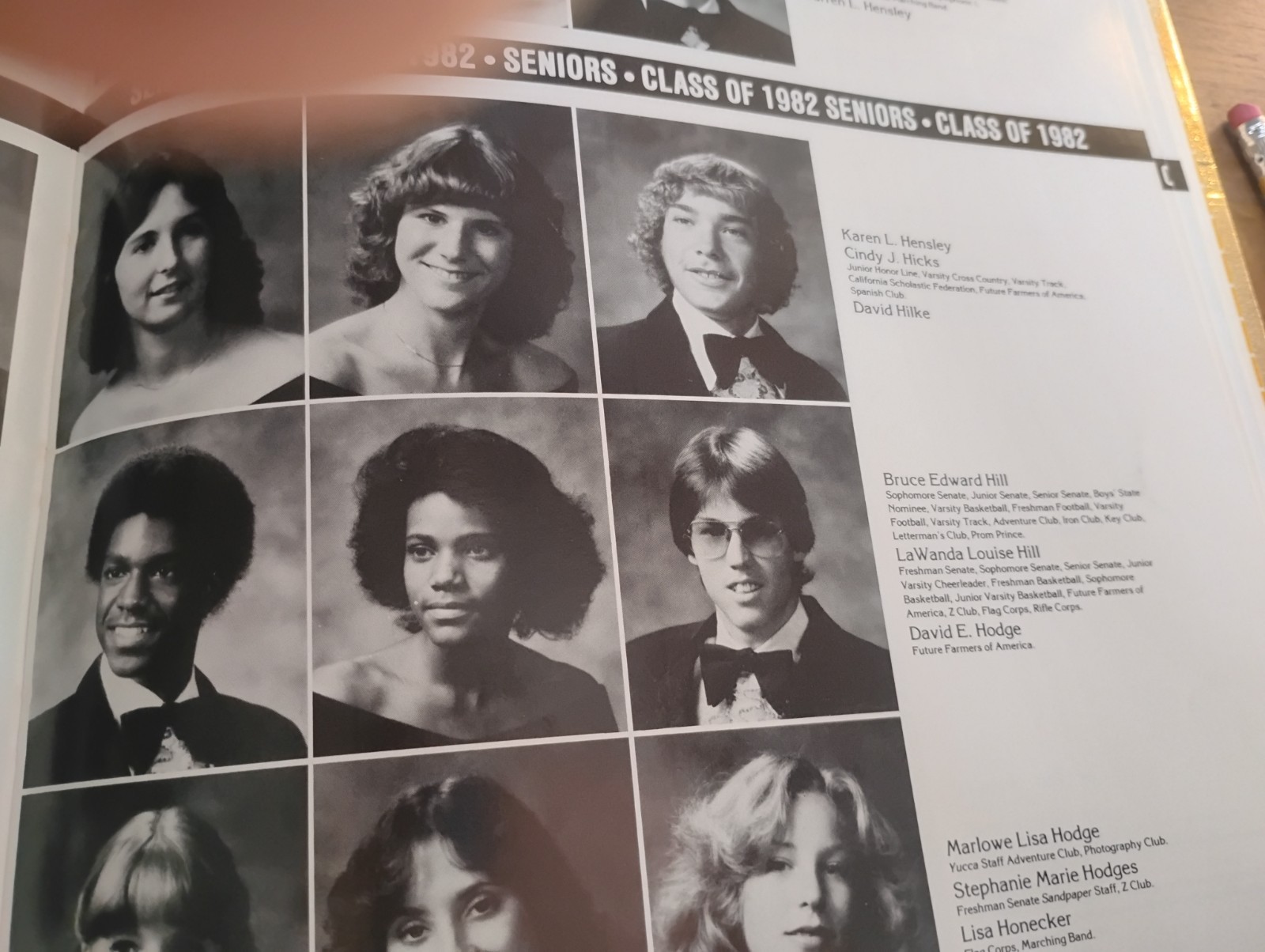 1982 Antelope Valley High School Yearbook, Lancaster, CA