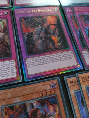 Lotto yugioh Caduto di Albaz Tri Brigata Marchiato in Rosso Lubellion Albion - Foto 24 di 24