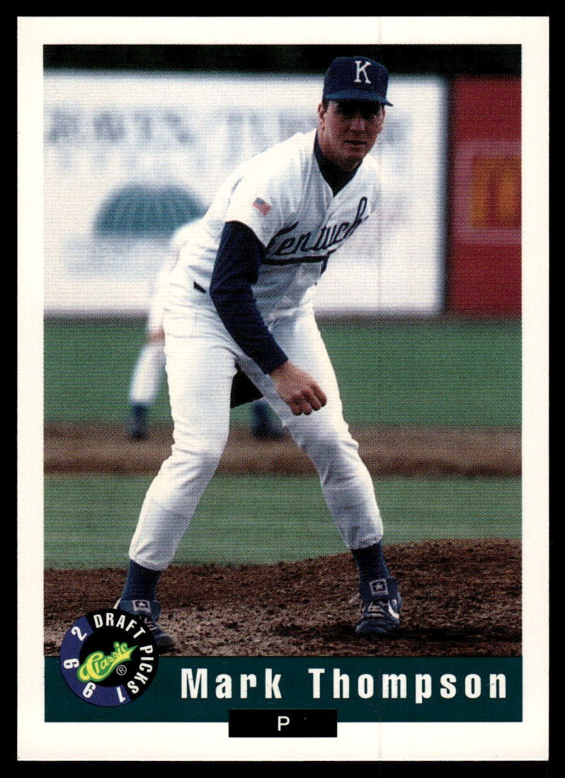 1992 Classic Draft Picks #47 Mark Thompson