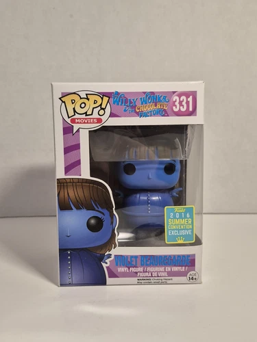 Funko Pop Willy Wonka And The Chocolate Factory Violet Beauregard #331 Exclusive