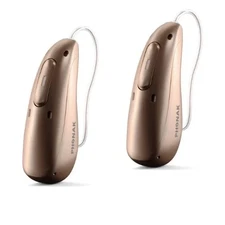 Phonak Audeo Sphere Ultra Infinio I90 PAIR Sandalwood + Free Charger-USA Seller