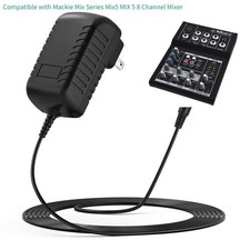 18V 1A AC-DC Adapter for Mackie Mix Series Mix5 MIX 5 8 Channel Mixer Power Cord
