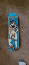 original  vintage hook ups skateboard deck - Pocahook ups RARE -NOT REISSUE