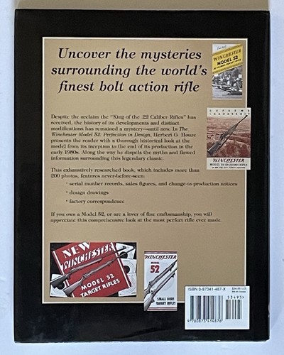 The Winchester Model 52 Book 1997 Herbert G. Houze Comprehensive History - Picture 2 of 14