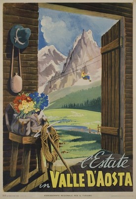 POSTER POSTER Italien Dolomiten Aostatal