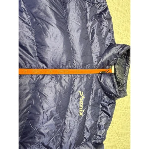 Phenix Puffer Jacket Men XL Navy Blue Digenite Thermo Down Insulated Ski Coat image 4